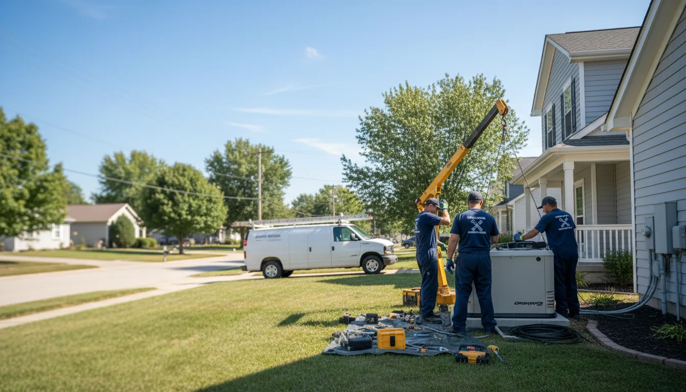 Generator Installation in Sandersville, MS near me